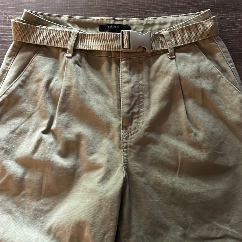 Womens Forever 21 Light Green Pants Size Small